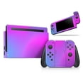 thumbnail image 1 of Design Skinz - Compatible with Nintendo Switch Console + Joy‑Con - Skin Decal Protective Scratch-Resistant Removable Vinyl Cover - Neon Holographic V1, 1 of 5
