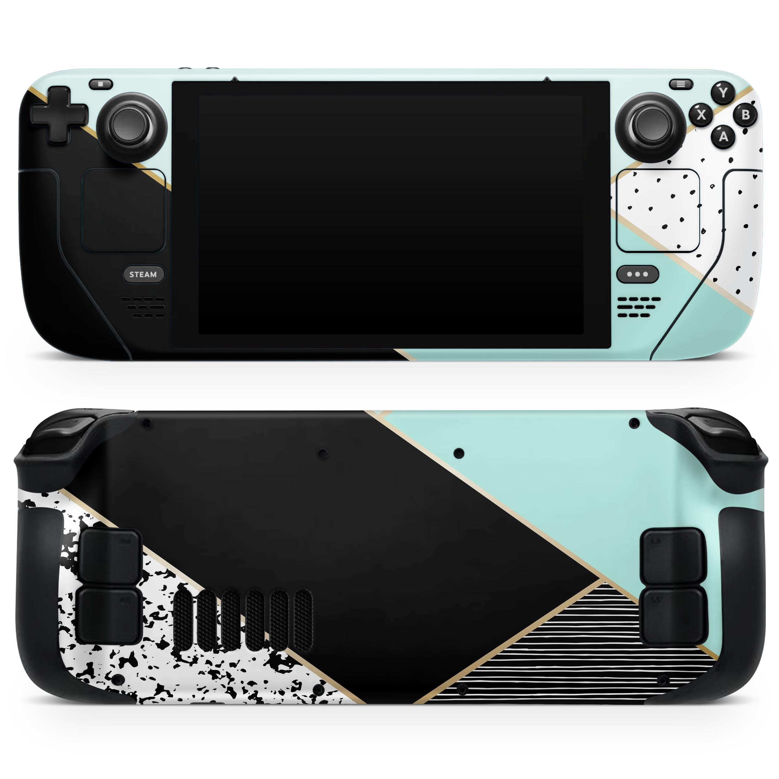 Protective Sticker Vinyl Skin For Steam Deck Console Full Set