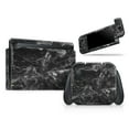thumbnail image 1 of Design Skinz - Compatible with Nintendo 3DS XL - Skin Decal Protective Scratch-Resistant Removable Vinyl Wrap Cover - Smooth Black Marble, 1 of 5