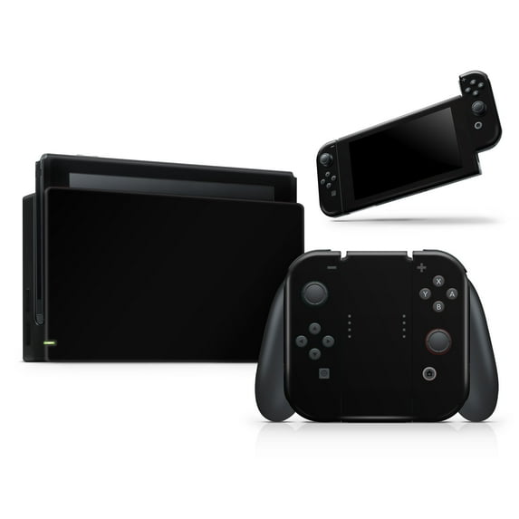 Design Skinz - Compatible with Nintendo Pro Controller - Skin Decal Protective Scratch-Resistant Removable Vinyl Wrap Cover - Solid State Black