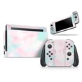 thumbnail image 1 of Design Skinz - Compatible with Nintendo Switch Console Bundle - Skin Decal Scratch-Resistant Removable Vinyl Wrap Cover - Pretty Pastel Clouds V7, 1 of 5