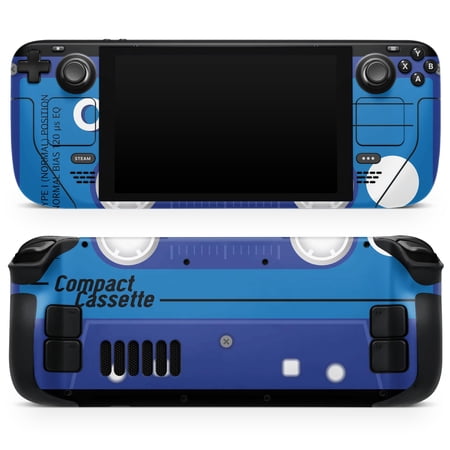 Design Skinz - Compatible with Steam Deck - Skin Decal Protective Scratch-Resistant Removable Vinyl Wrap Cover - Retro Cassette Tape V5