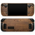 thumbnail image 1 of Design Skinz - Compatible with Steam Deck - Skin Decal Protective Scratch-Resistant Removable Vinyl Wrap Cover - Rough-Cut Wood Plank, 1 of 5