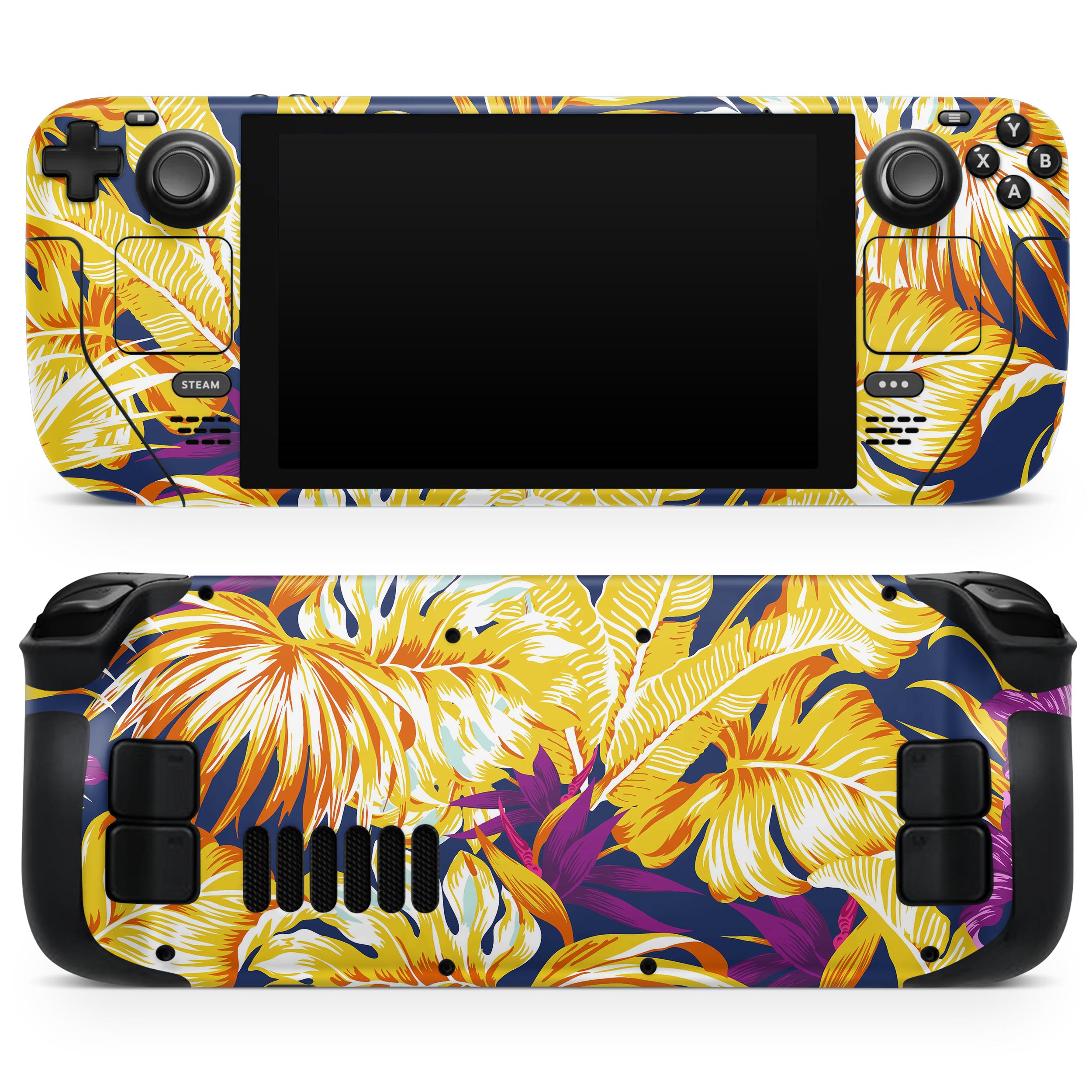 Design Skinz - Compatible With Steam Deck - Skin Decal Protective Scratch Resistant Removable Vinyl Wrap Cover Bright White Primary Color Paint Explosion