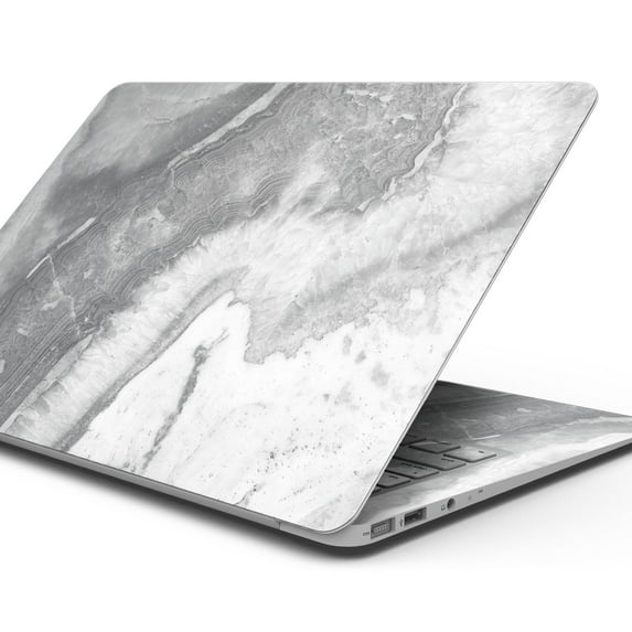 Design Skinz Gray Slate Marble V26 Full-Body Wrap Scratch Resistant Decal Skin-Kit Compatible with MacBook 13" Pro w/TB (A2159)