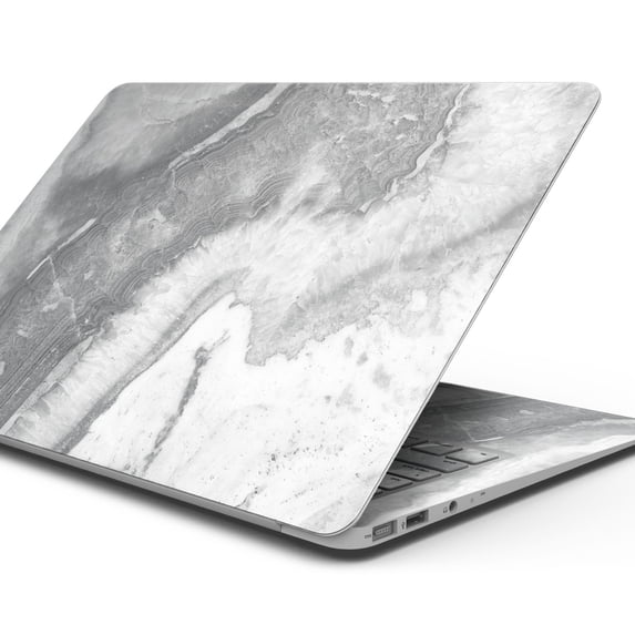 Design Skinz Gray Slate Marble V26 Full-Body Wrap Scratch Resistant Decal Skin-Kit Compatible with MacBook 16" Pro M1 (A2485)
