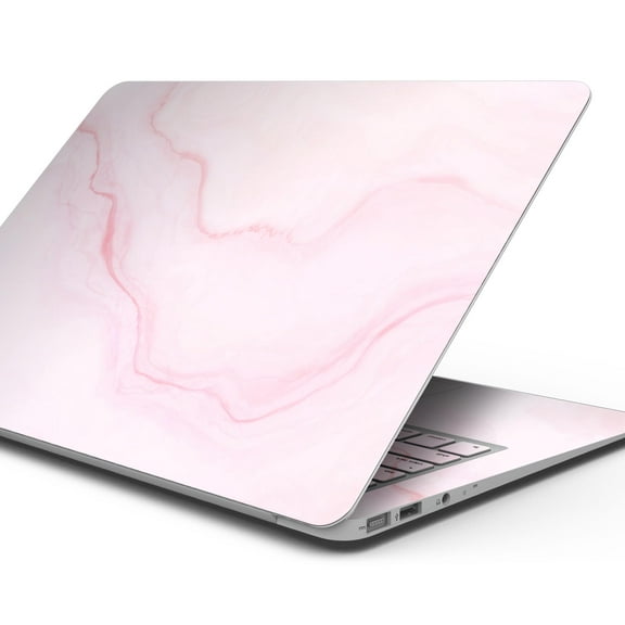 Design Skinz Marble Surface V1 Pink Full-Body Wrap Scratch Resistant Decal Skin-Kit Compatible with MacBook 16" Pro (A2141)