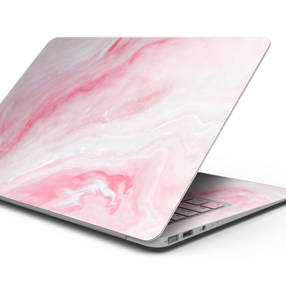 Design Skinz Marbleized Pink Paradise V6 Full Decal Skin-Kit Compatible MacBook 13" Air M1 (A2337)