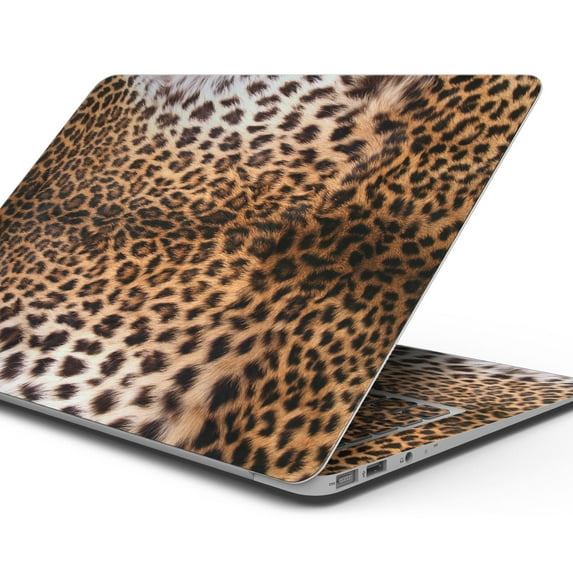 Design Skinz Mirrored Leopard Hide Full-Body Wrap Scratch Resistant Decal Skin-Kit Compatible with MacBook 13" Air (A2179)