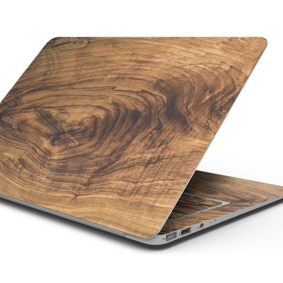 Design Skinz Raw Wood Planks V11 Full-Body Wrap Scratch Resistant Decal Skin-Kit Compatible with MacBook 13" Pro Retina (A1425)