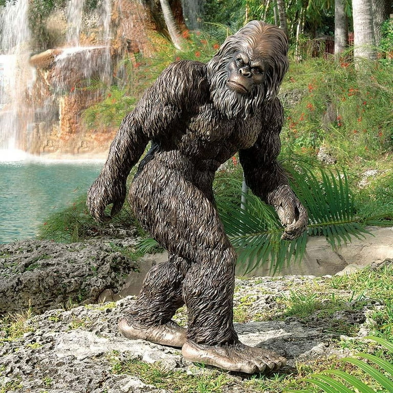 Design Toscano 21 Mythical Bigfoot Home Garden Gorilla Statue Sculpture  Figurine 