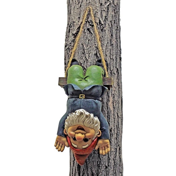 Design Toscano Alfie the Acrobat: Swinging Gnome Statue