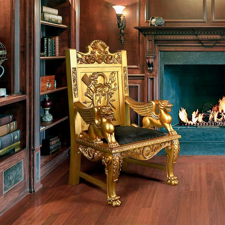 Walmart clearance throne chair