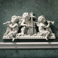 thumbnail image 1 of Design Toscano Angelic Notes Sculptural Wall Pediment, 1 of 2
