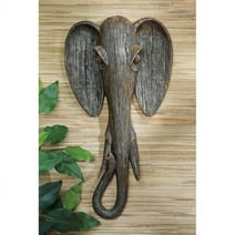 Design Toscano Animal Mask of the Savannah Wall Sculpture: Elephant