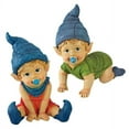 thumbnail image 1 of Design Toscano Archibald and Blaze the Baby Gnome Statues, 1 of 2