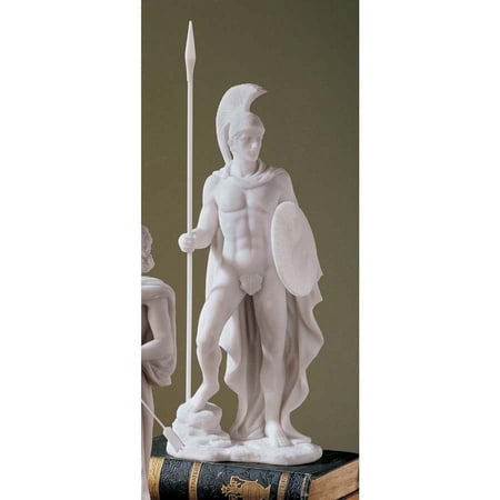 Design Toscano Ares Classical Greek God Bonded Marble Statue