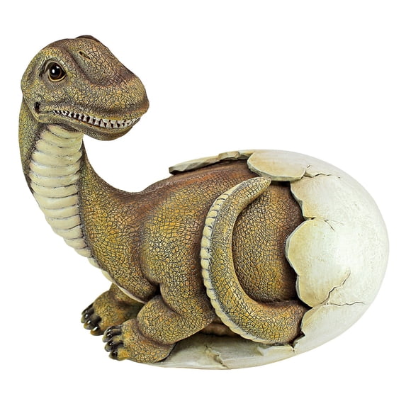 Design Toscano Baby Brachiosaurus Dino Egg Statue