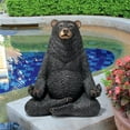thumbnail image 1 of Design Toscano Being One with the Honey Zen Bear Statue, 1 of 6