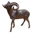 thumbnail image 1 of Design Toscano Big Horn Sheep Cast Bronze Garden Statue, 1 of 4