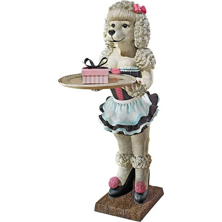 Design Toscano Coco, the Parisian Poodle Serving Table