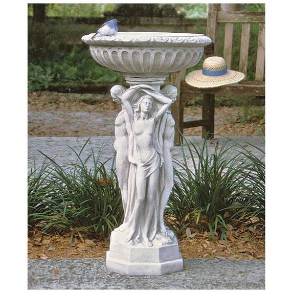 Design Toscano Column of the Maenads Pedestal Font