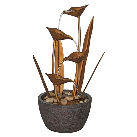 Design Toscano Copper Botanical Garden Fountain