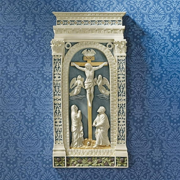 Design Toscano Crucifixion Wall Sculpture