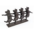 thumbnail image 1 of Design Toscano Dancing Pig Chorus Line Cast Iron Statue, 1 of 2