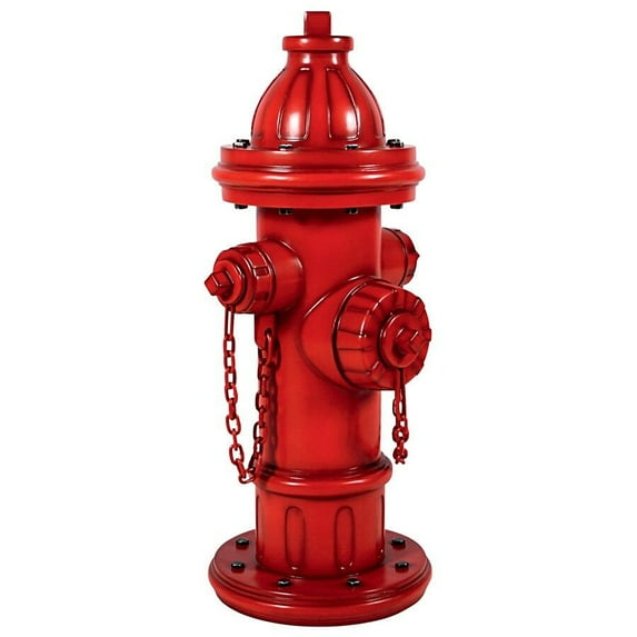 Design Toscano Dog's Second Best Friend Fire Hydrant Statue: Grande