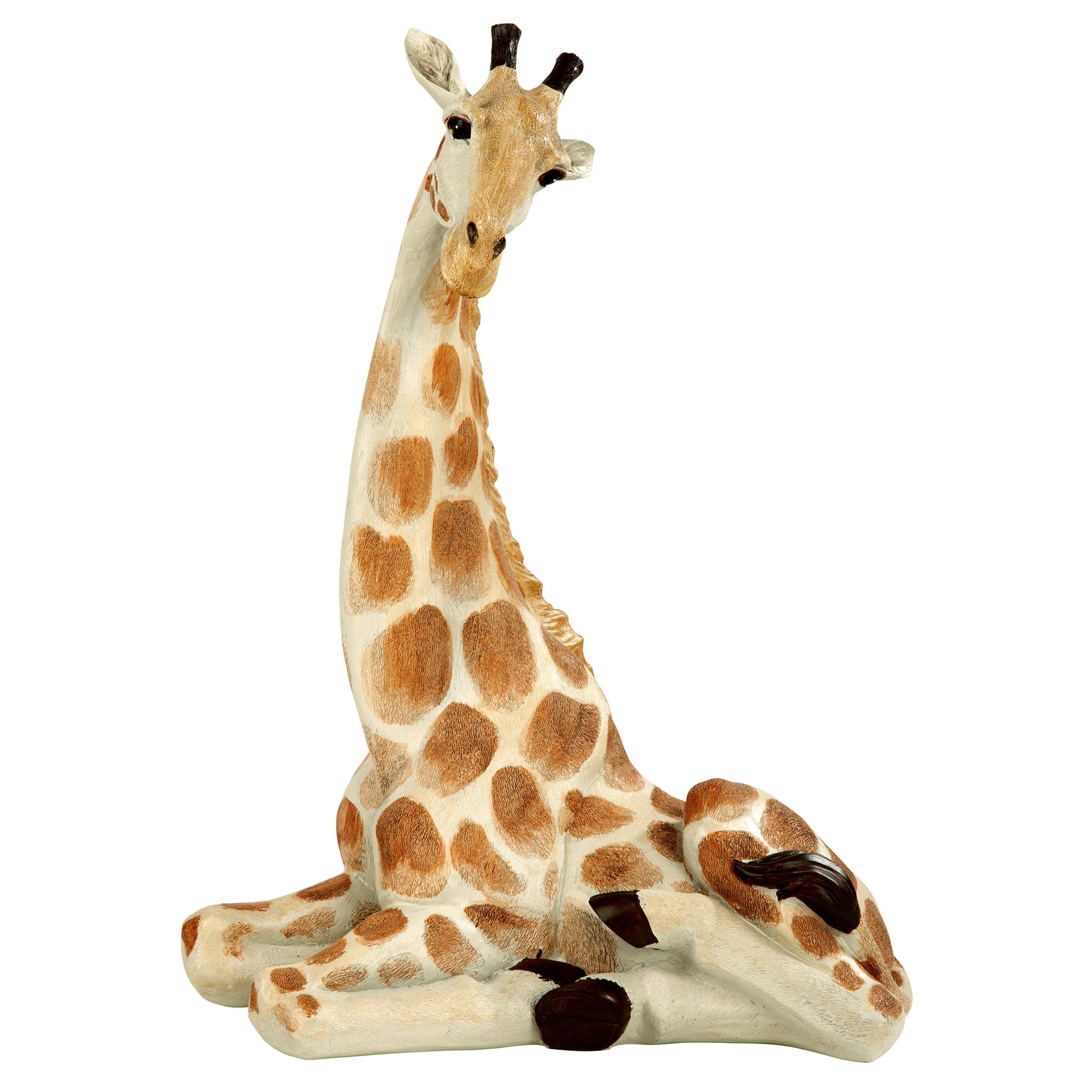Design Toscano EU1015 Zari The Resting Giraffe African Decor Garden