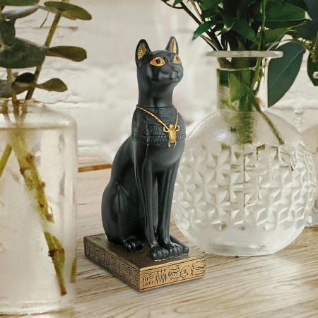 Design Toscano Egyptian Cat Goddess Bastet Statue (Bastet without Earrings)