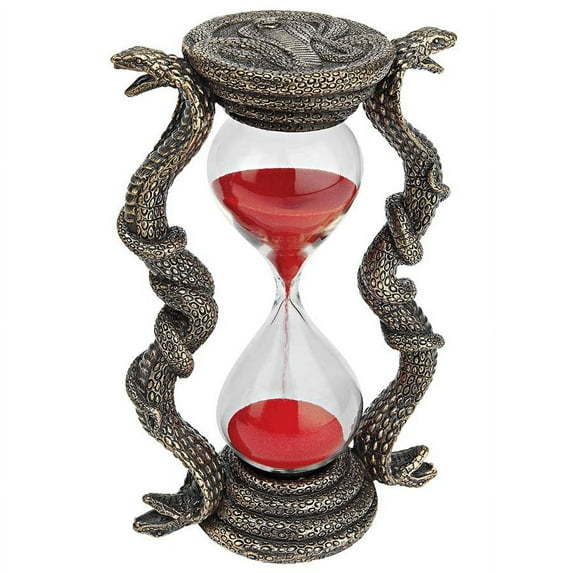 Design Toscano Egyptian Cobra Goddess Sandtimer Hourglass