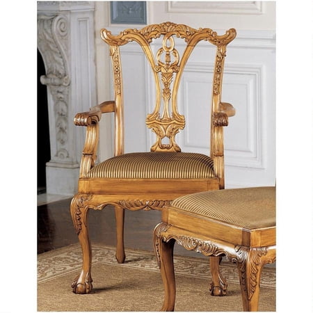 Design Toscano English Chippendale Armchair