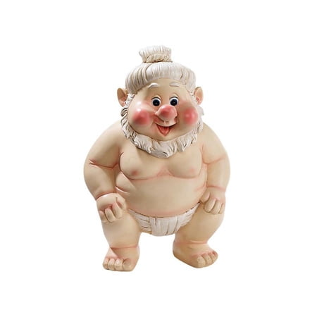 Design Toscano Far East Garden Fighters Gnome Statue: Sumo