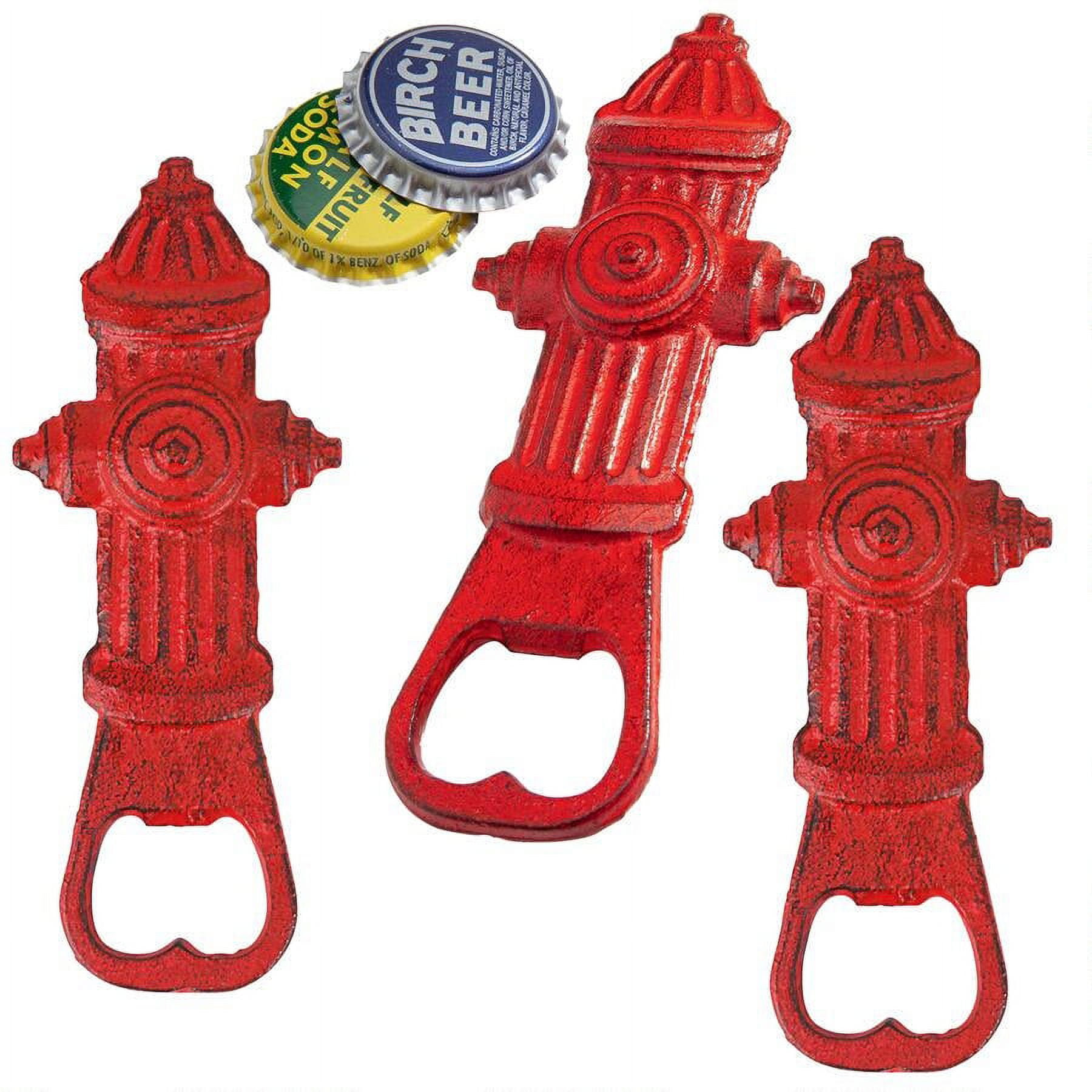 Design Toscano Fire Hydrant Cast Iron Bottle Opener Set of Three