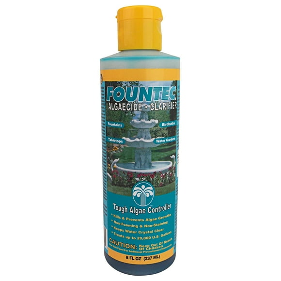 Design Toscano Fountec Garden Fountain Algaecide and Water Clarifier