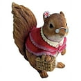 thumbnail image 1 of Design Toscano Grandmother and Grandfather Squirrel Statues: Grandmother, 1 of 2