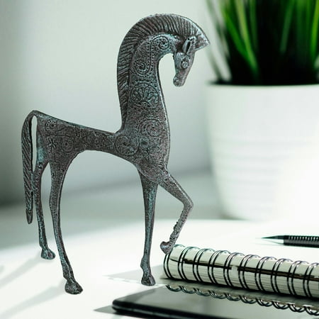 Design Toscano Greek Ironwork Spartan Horse