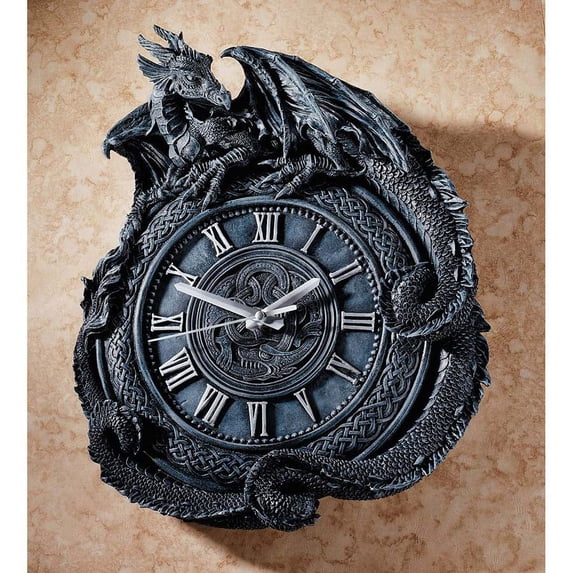 Design Toscano Halloween Penhurst Dragon Clock