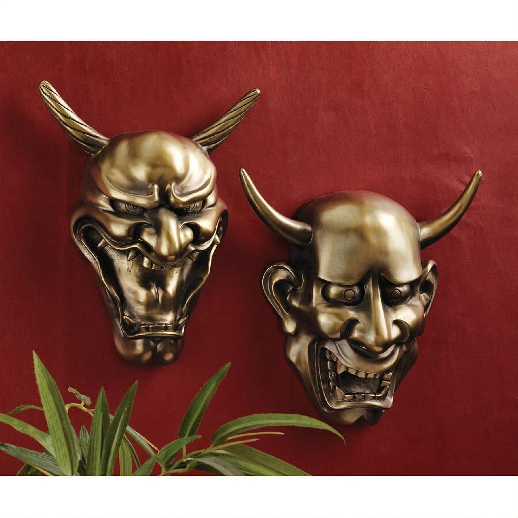 Design Toscano Hannya Demon Noh Wall Sculpture | Wayfair