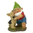 thumbnail image 1 of Design Toscano Happy as a Pig in Slop Garden Gnome Statue, 1 of 5