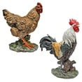thumbnail image 1 of Design Toscano Henrietta the Hen and Cock-A-Doodle-Do Rooster Statue Set, 1 of 2