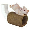 thumbnail image 1 of Design Toscano Hog Wild Pouncing Pig Gutter Guardian Downspout Statue, 1 of 5