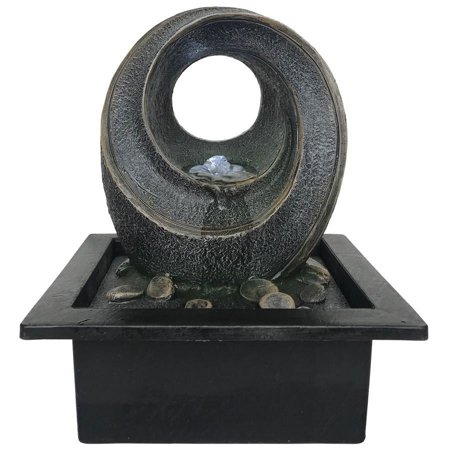 Design Toscano Infinite Nature Divine Universe Tabletop Fountain