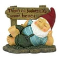 thumbnail image 1 of Design Toscano Irving Gnomlin Resting On His Laurels Garden Gnome Statue, 1 of 1