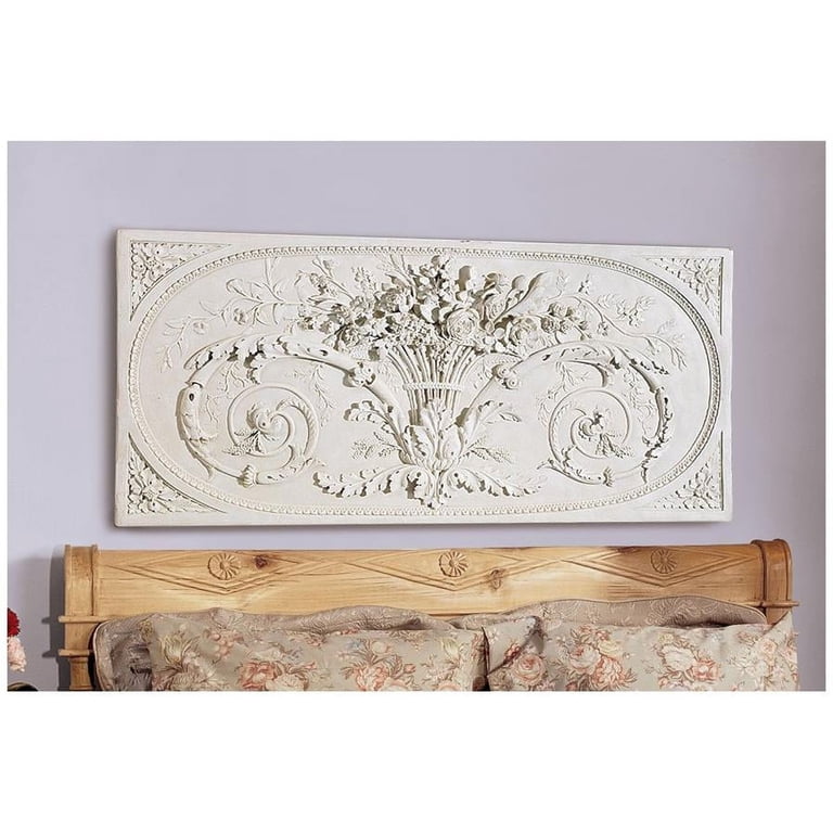 Bougeoir Château Design Toscano - Or Antique 51 Cm - Paire Rococo Pour Décoration D'Intérieur