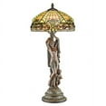 thumbnail image 1 of Design Toscano Lucina, Goddess of Light Stained Glass Lamp, 1 of 11