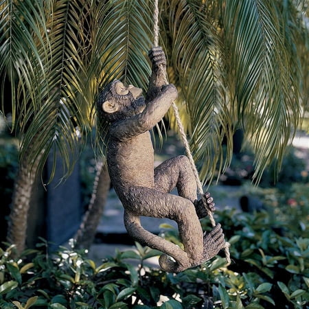 Design Toscano Makokou the Climbing Monkey Statue