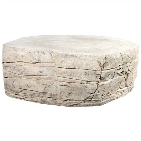 Design Toscano Matterhorn Ledge Garden Pedestal Table